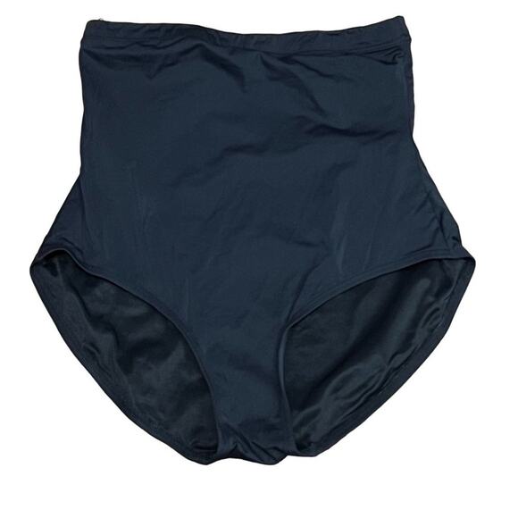 Spanx Womens High Waisted Shapewear Size 10 Black Waist Compression Briefs - Picture 1 of 5